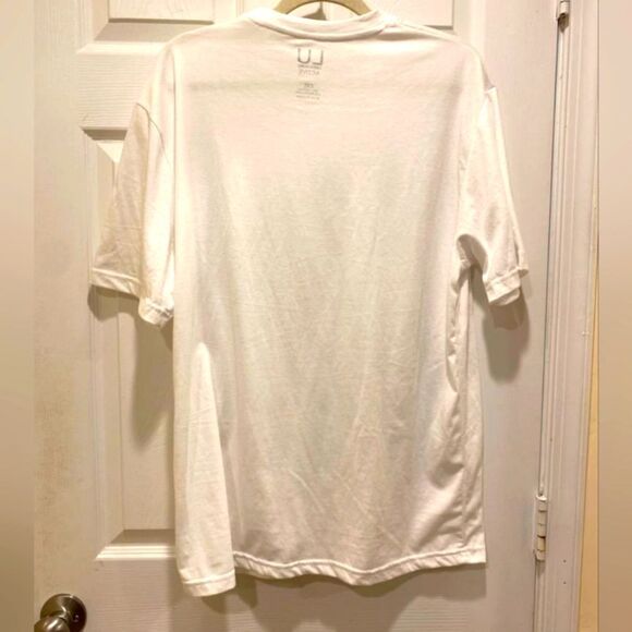 Linea Uomo Active T-Shirt, Men's sz XXL, white. - Picture 2 of 3
